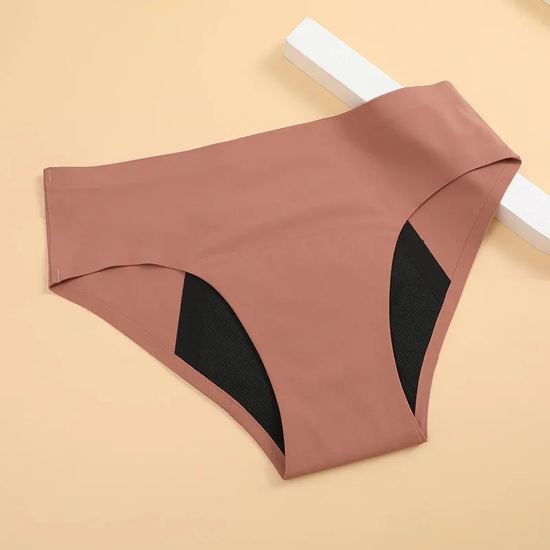 1Pcs Women's Menstrual Panties Physiological Pants Leak Proof Underwear Ladies Period Panty High Waist Cotton Briefs Swim Bottom