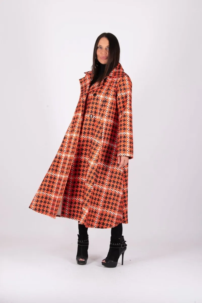 A LINE Plaid Coat KIARA  SALE