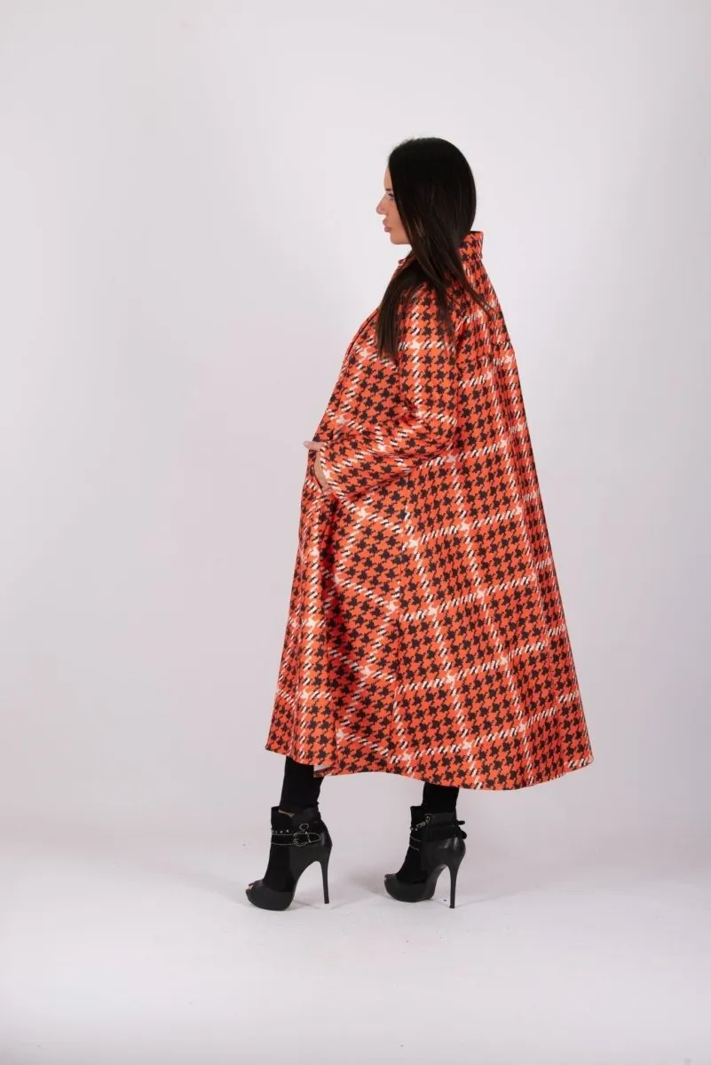 A LINE Plaid Coat KIARA  SALE