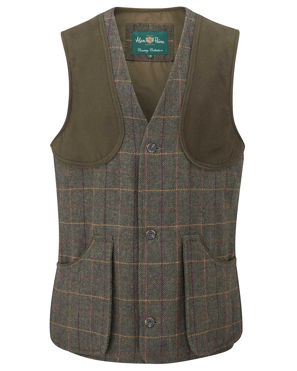 Alan Paine Rutland Tweed Shooting Waistcoat