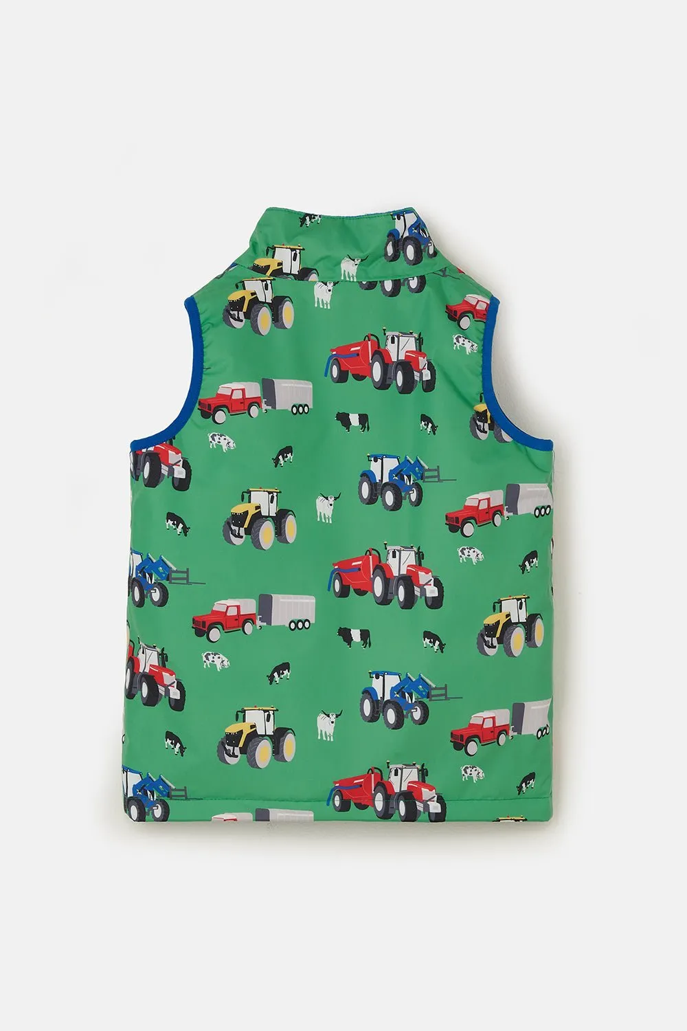 Alex Gilet - Peagreen Tractor Print