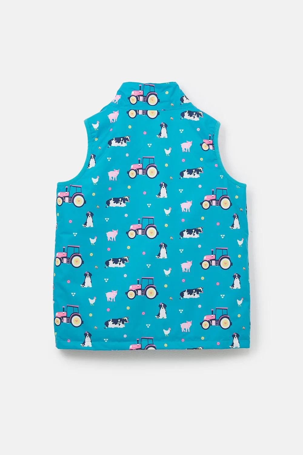 Alex Gilet - Teal Farm Print