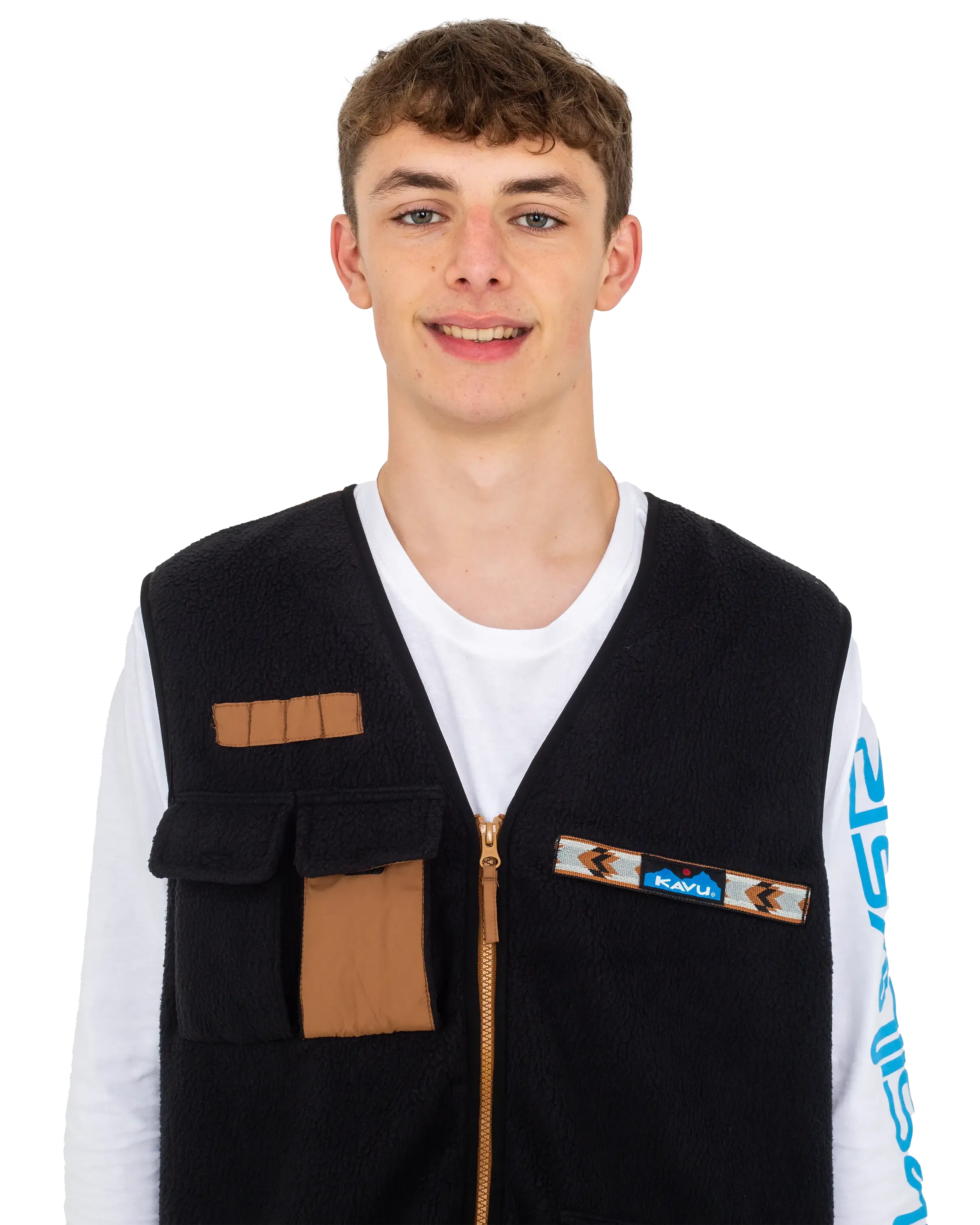 All Nighter Fleece Gilet in Black