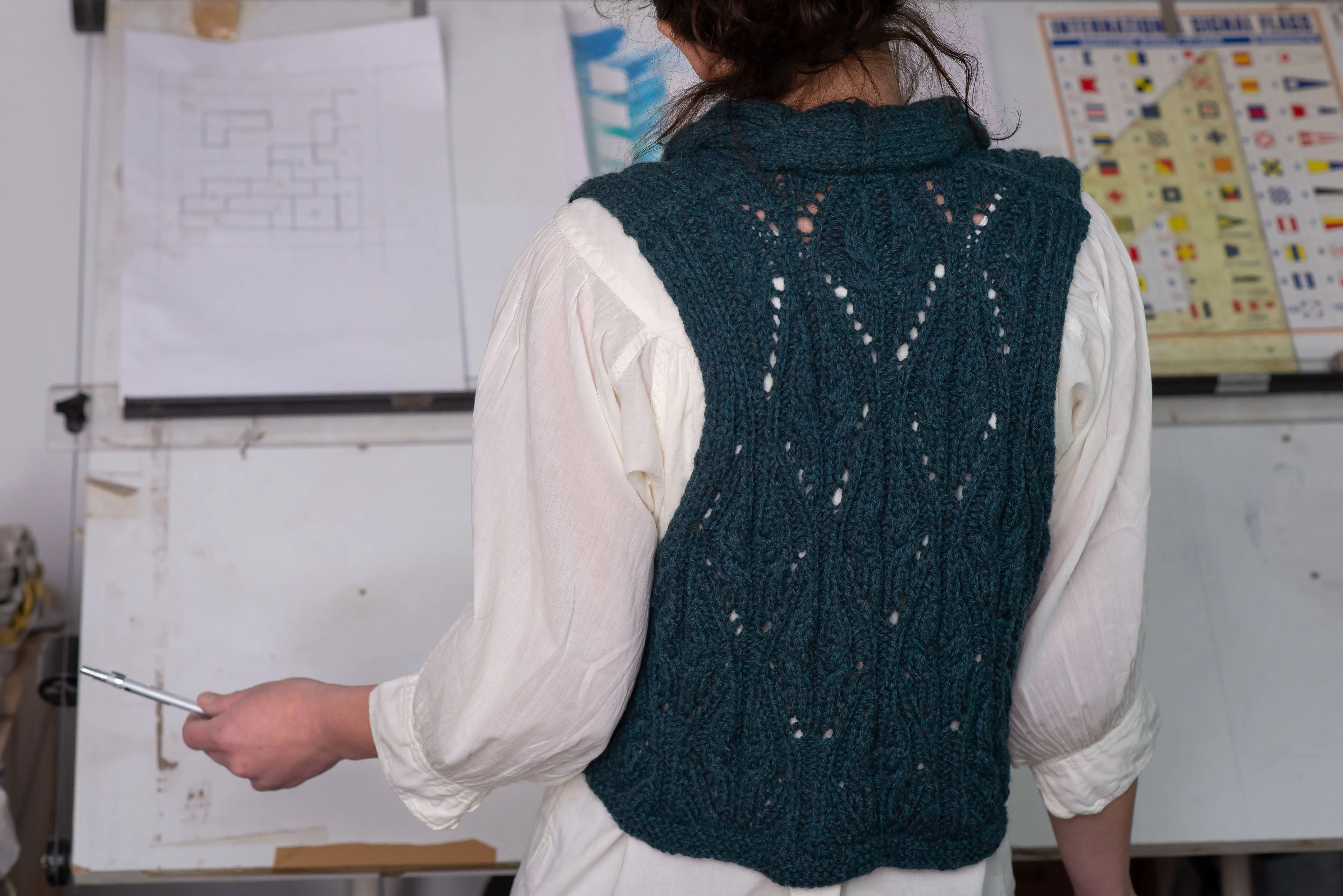 Arabesque Gilet : Pattern