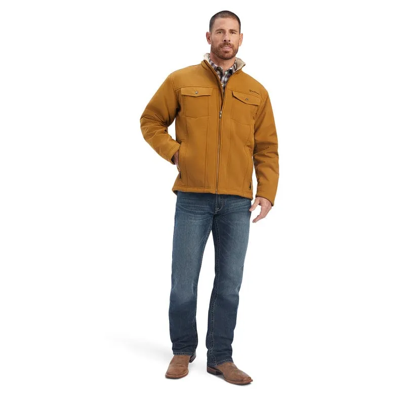 Ariat Men's Vernon Bronze Brown Sherpa Jacket 10041802