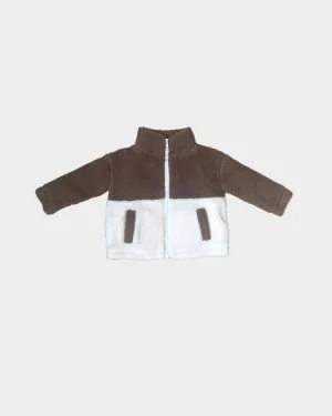 Babysprouts - Sherpa Jacket in Chocolate