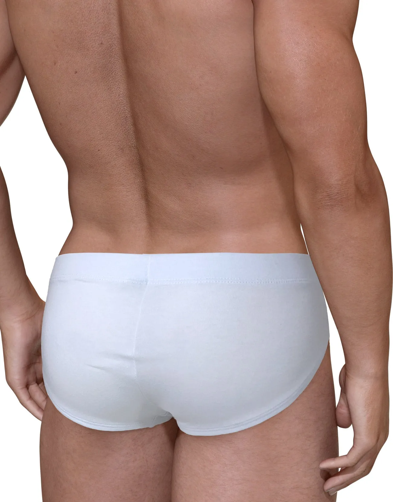 Big Boy Pouch Bikini White/Blue Underwear