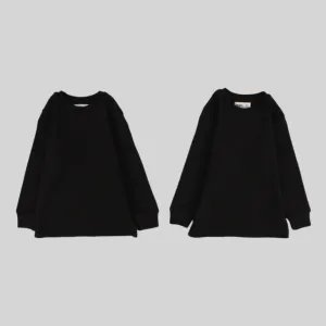 Black Long-Sleeved Thermal Top Pack