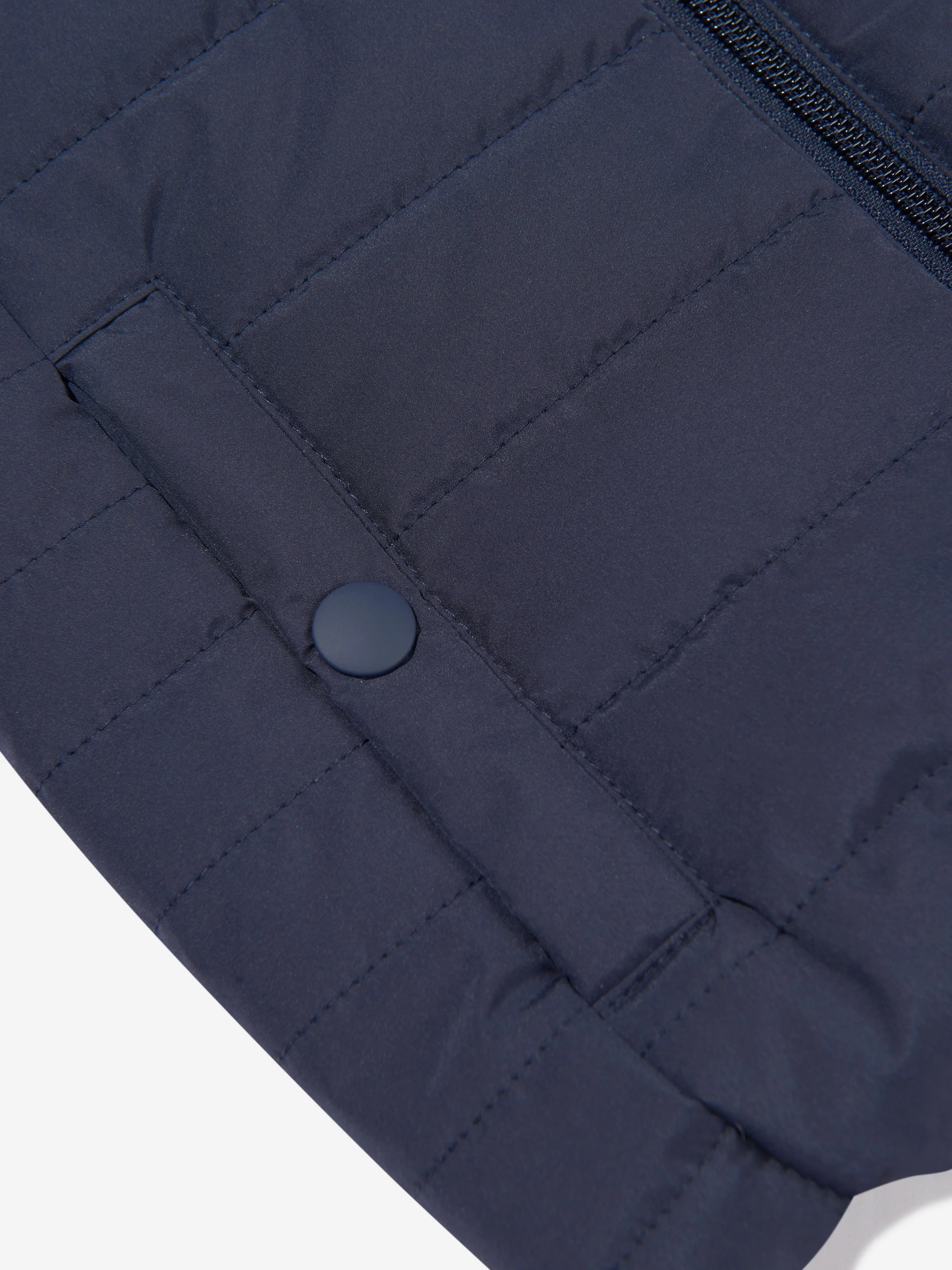 BOSS Boys Down Padded Gilet in Navy