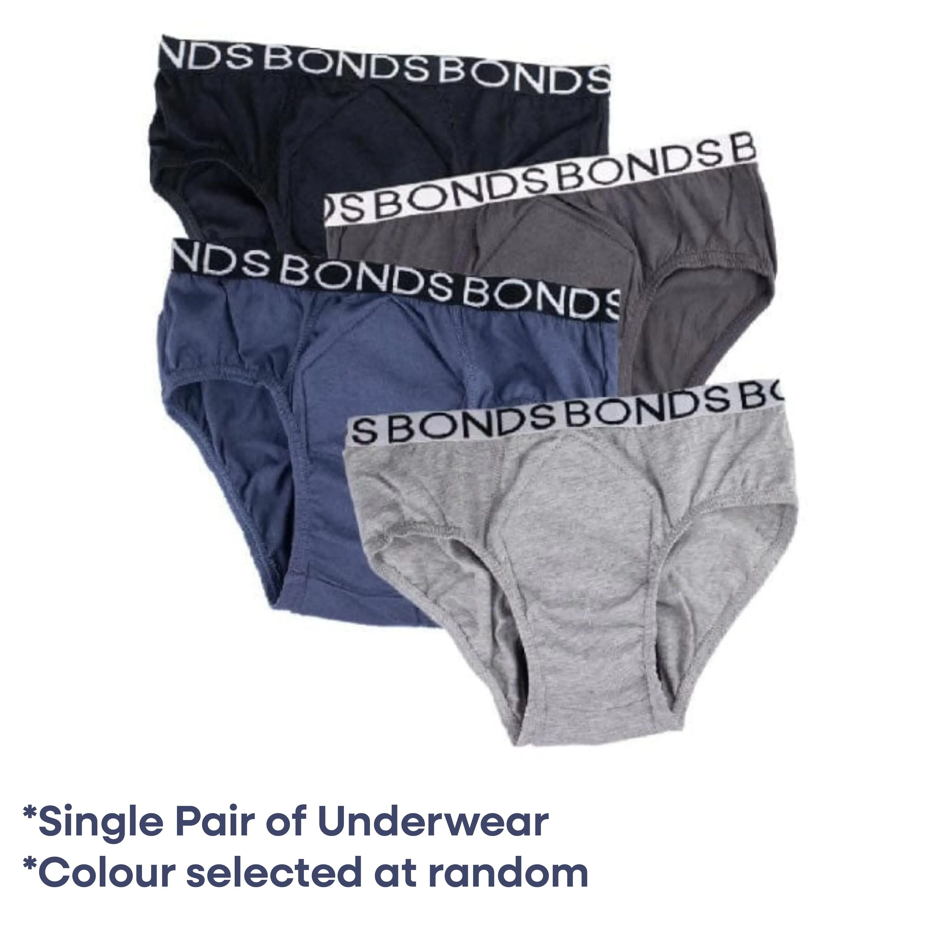 Boy's BONDS Hipster with incontinence pad (single)