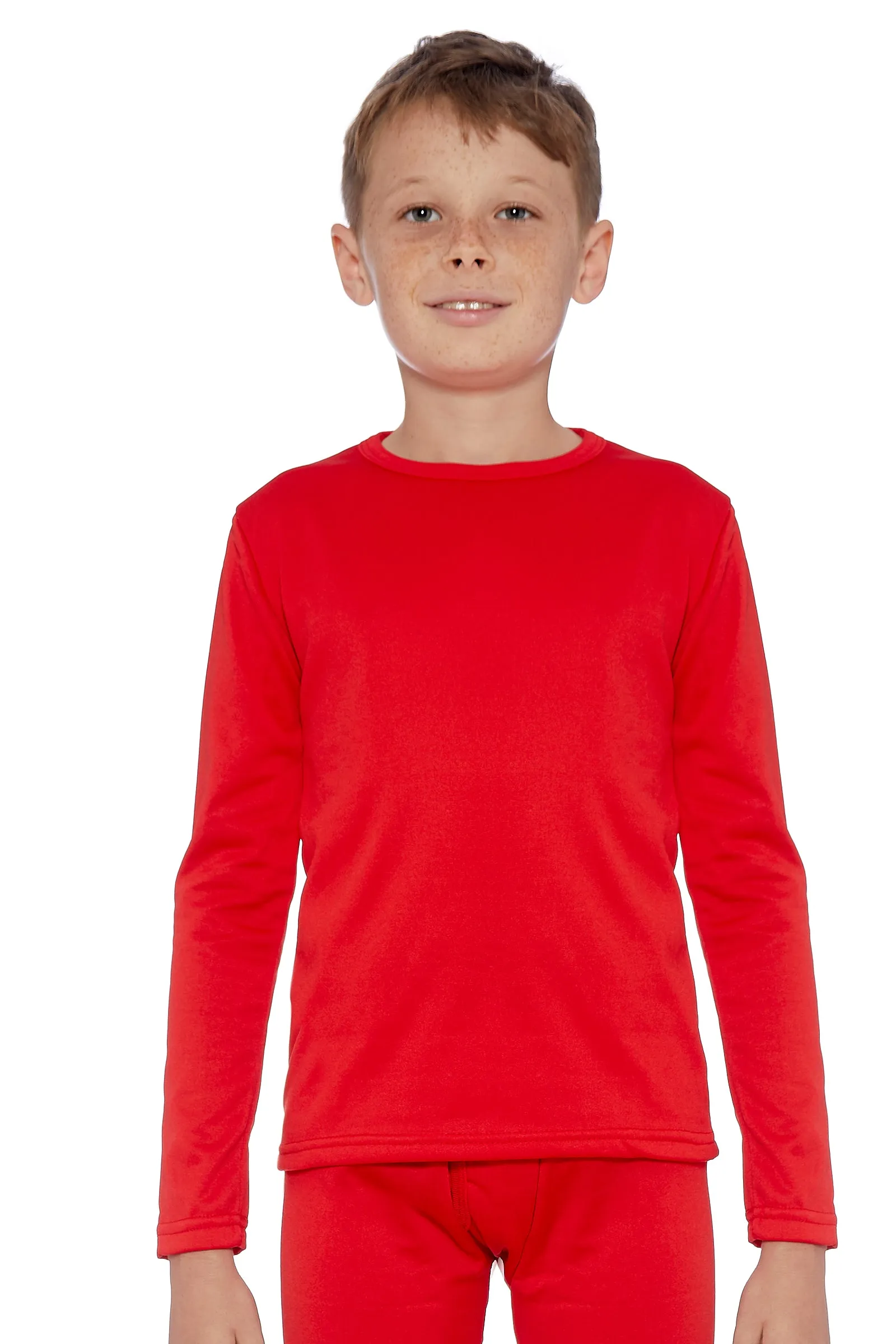 Boys Solid Thermal Top