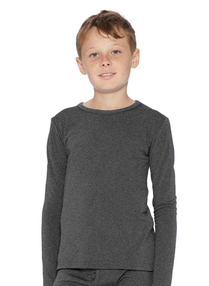 Boys Solid Thermal Top