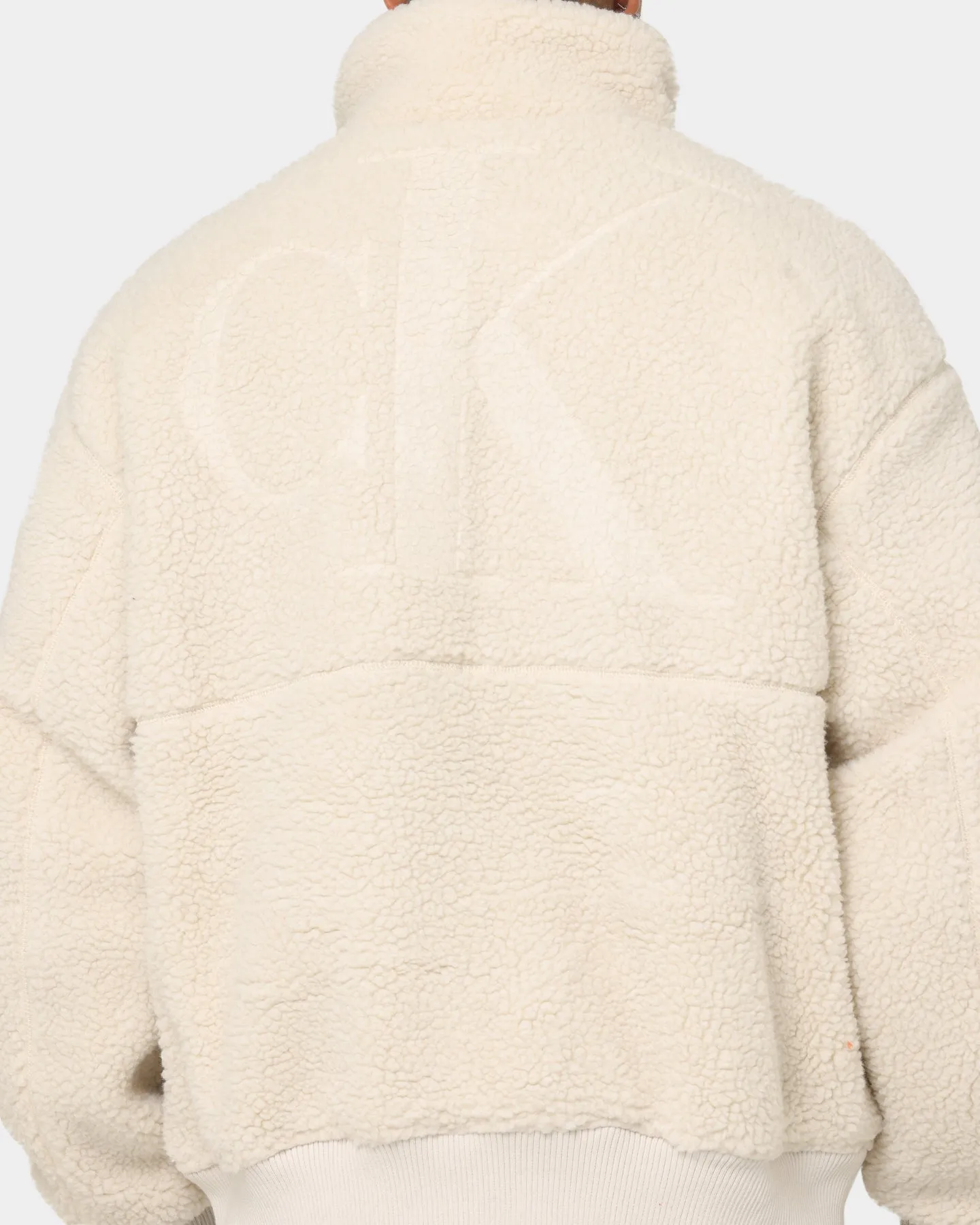 Calvin Klein CK Sherpa Jacket Eggshell