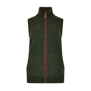 Dubarry Sheedy Ladies Wool Blend Gilet - Olive