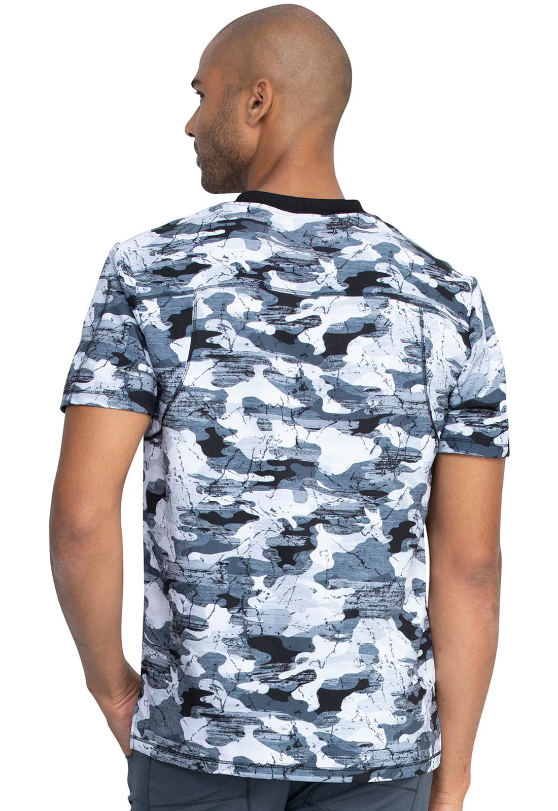 Dynamix - Men's V-Neck Print Top