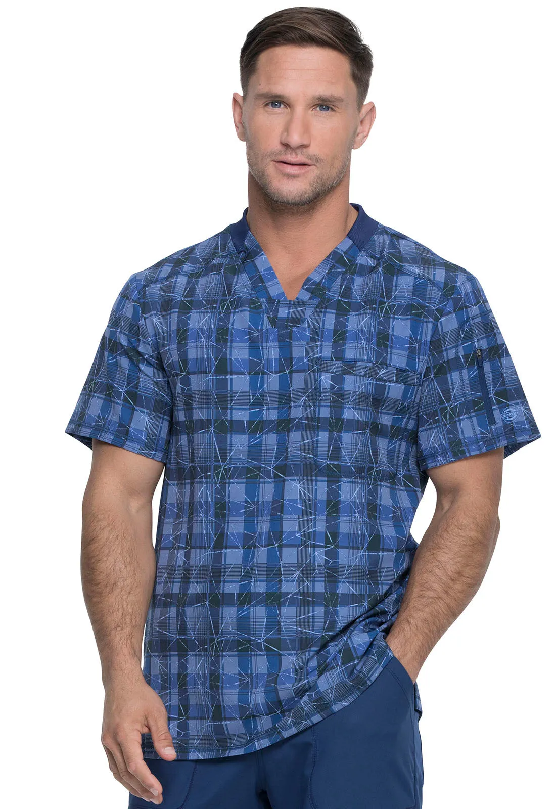 Dynamix - Men's V-Neck Print Top