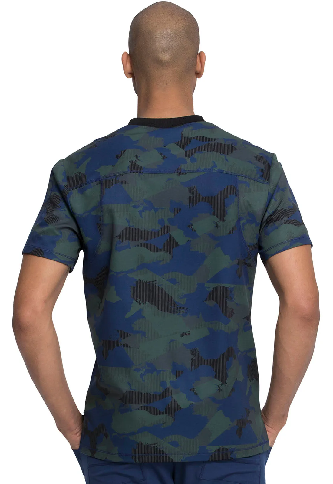 Dynamix - Men's V-Neck Print Top