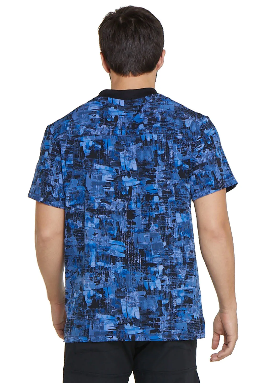 Dynamix - Men's V-Neck Print Top