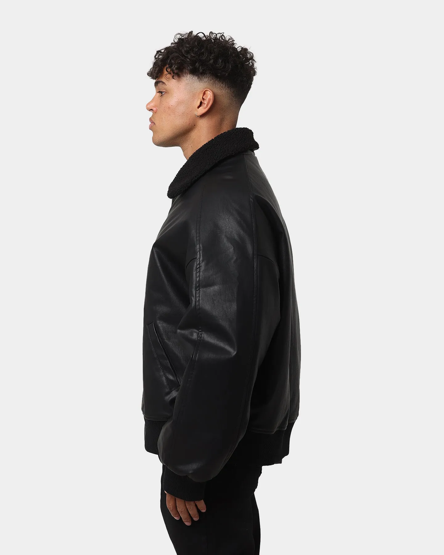 EN ES Apex Sherpa Jacket Black