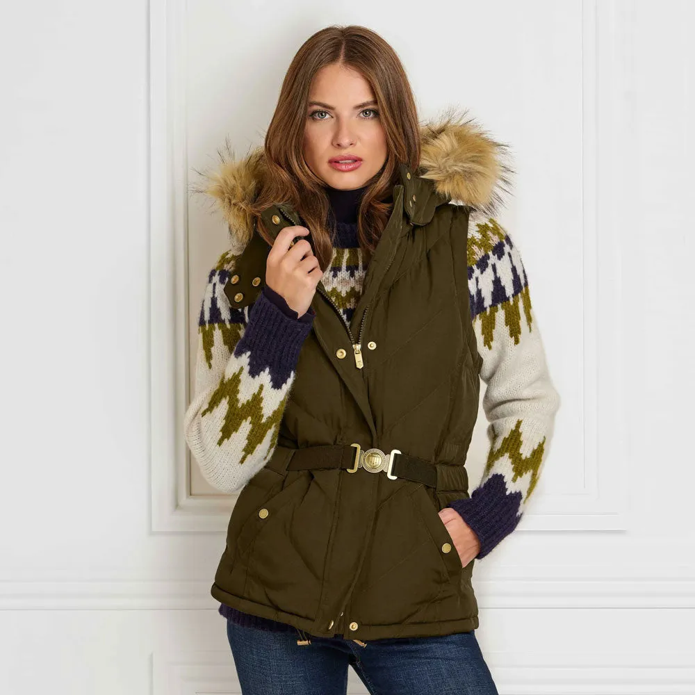 Fairfax & Favor Ladies The Charlotte Padded Gilet