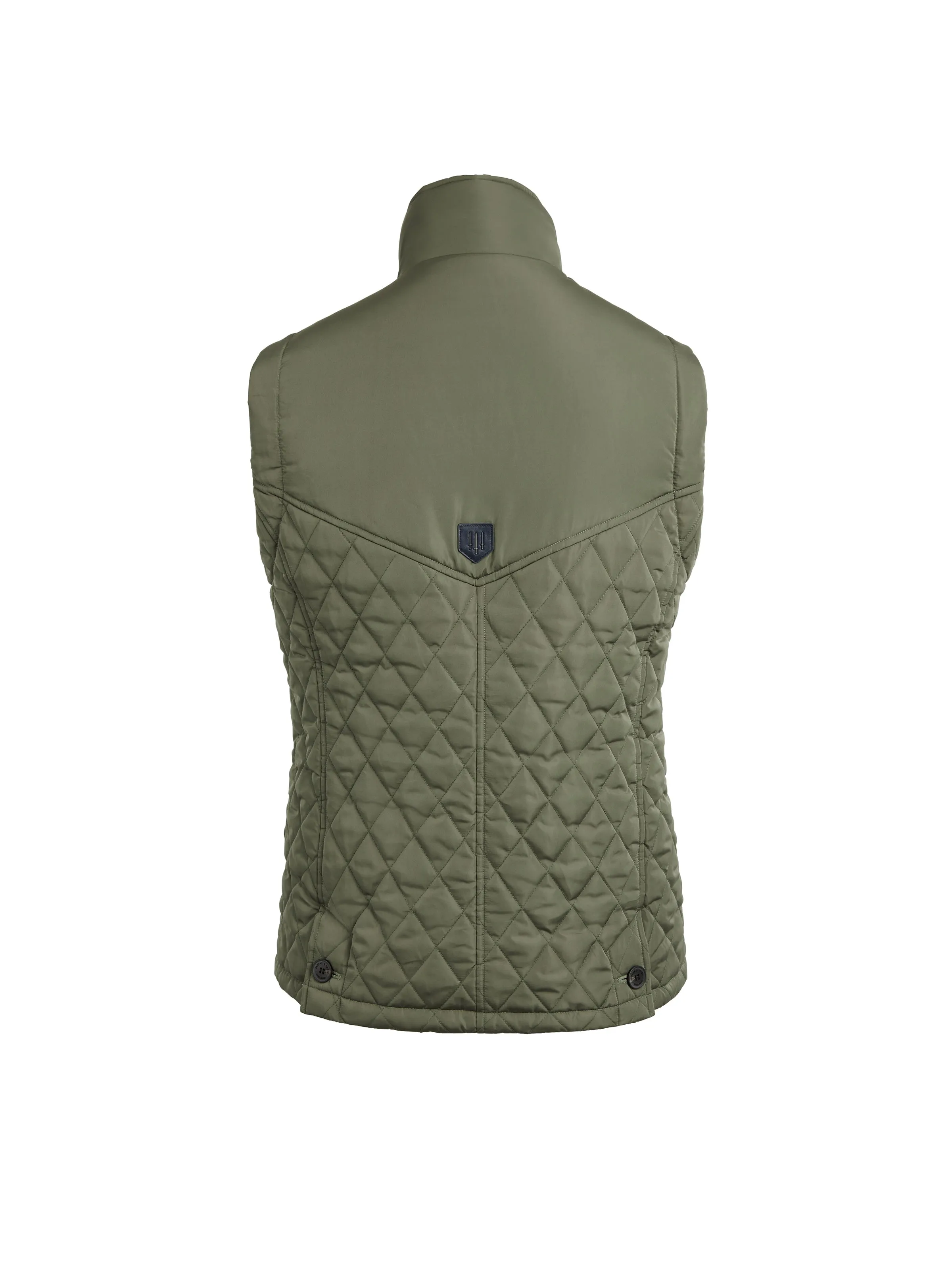 George Quilted Gilet - Sage