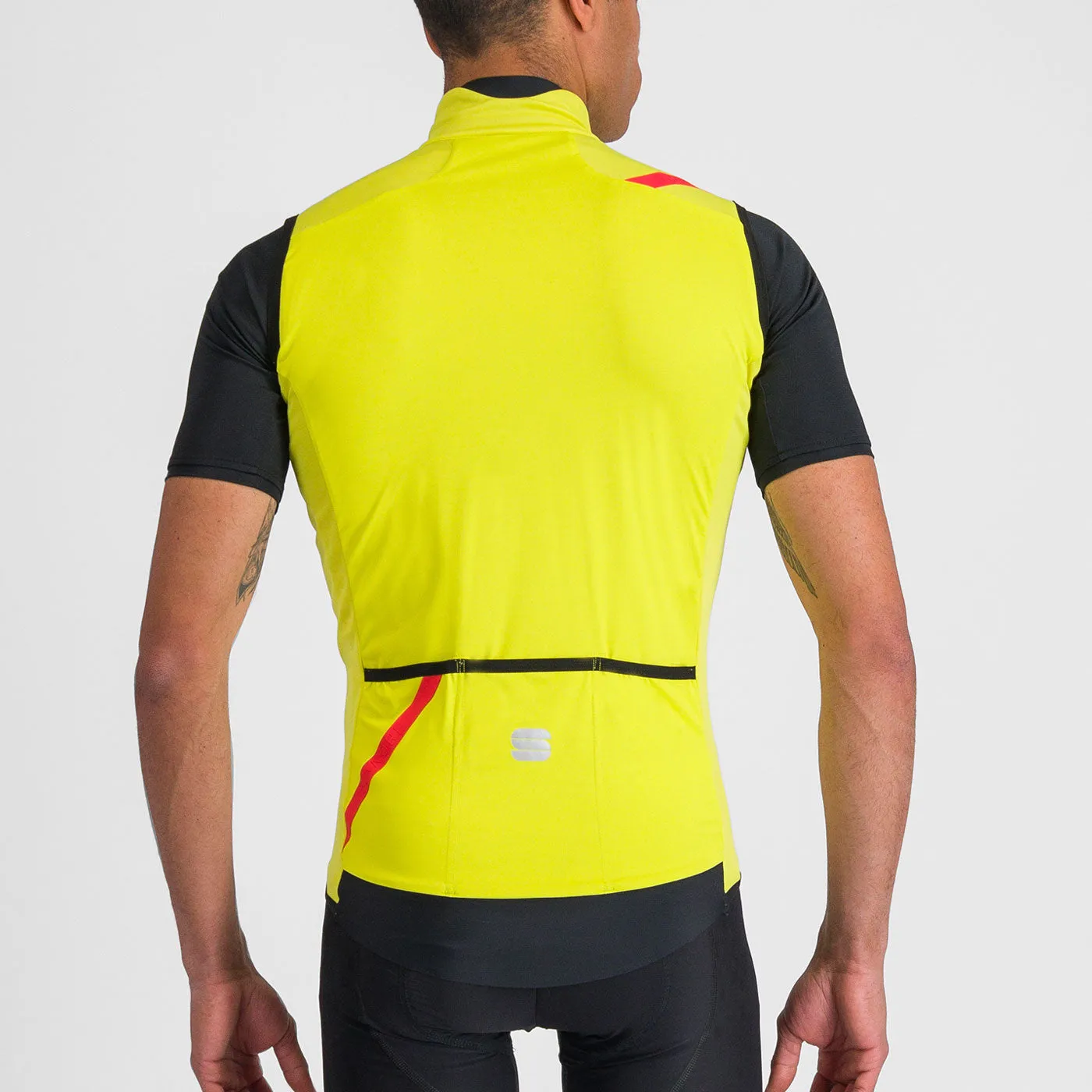 Gilet Sportful Fiandre Light Norain - Giallo chiaro