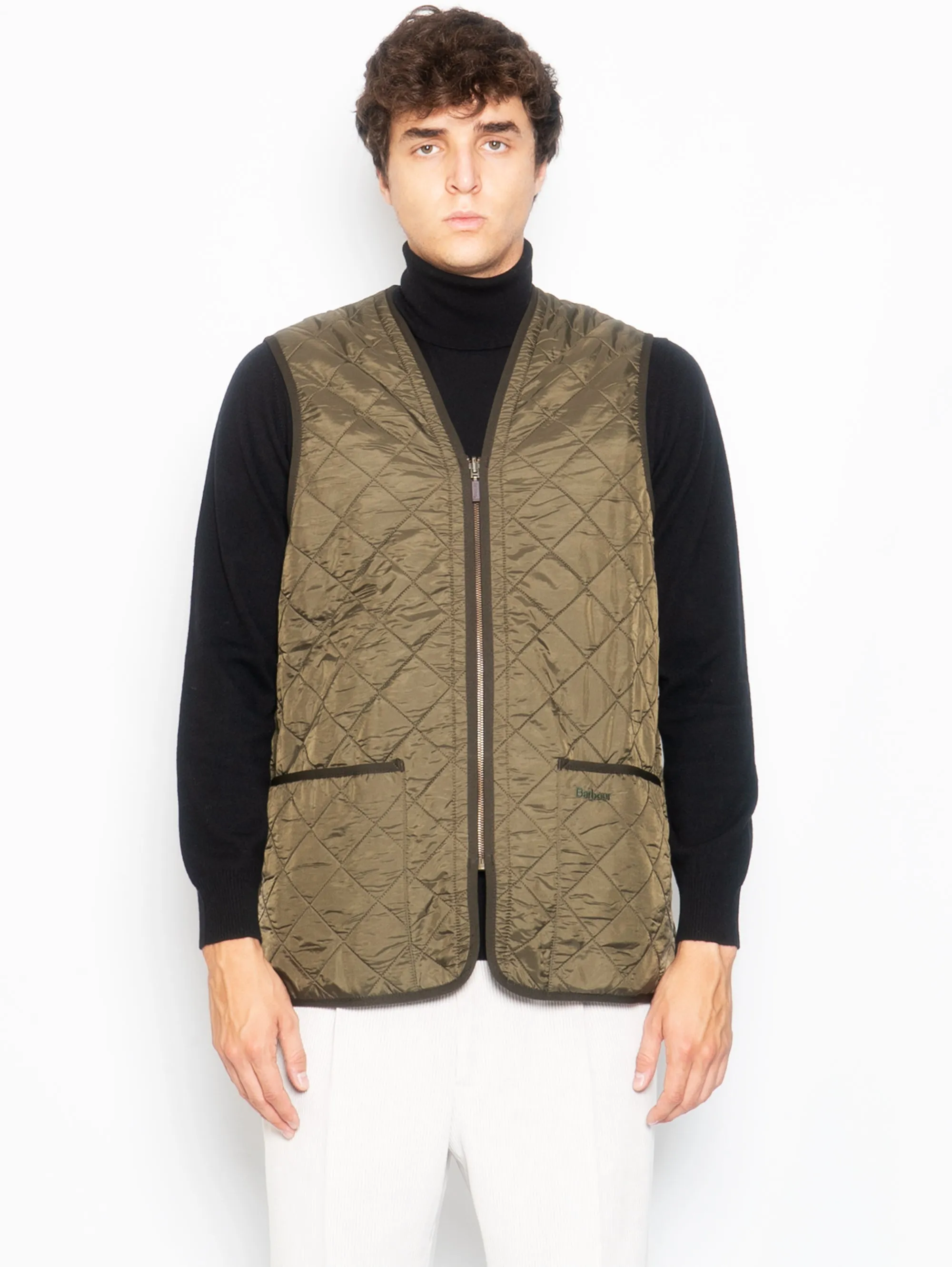 Gilet trapuntato Polarquilt Verde