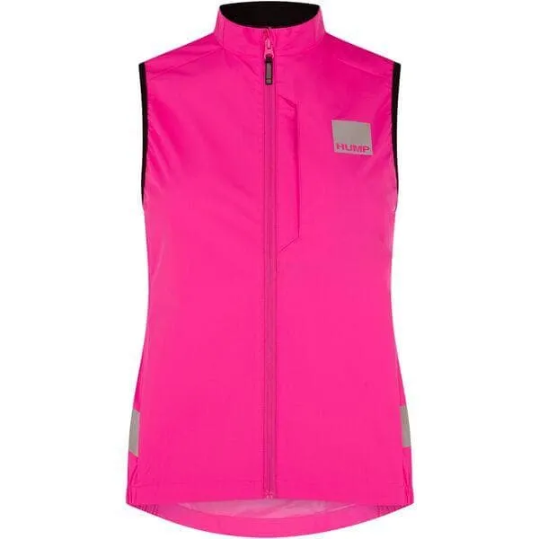 HUMP Strobe Women's Gilet; Pink Glo - Size 12