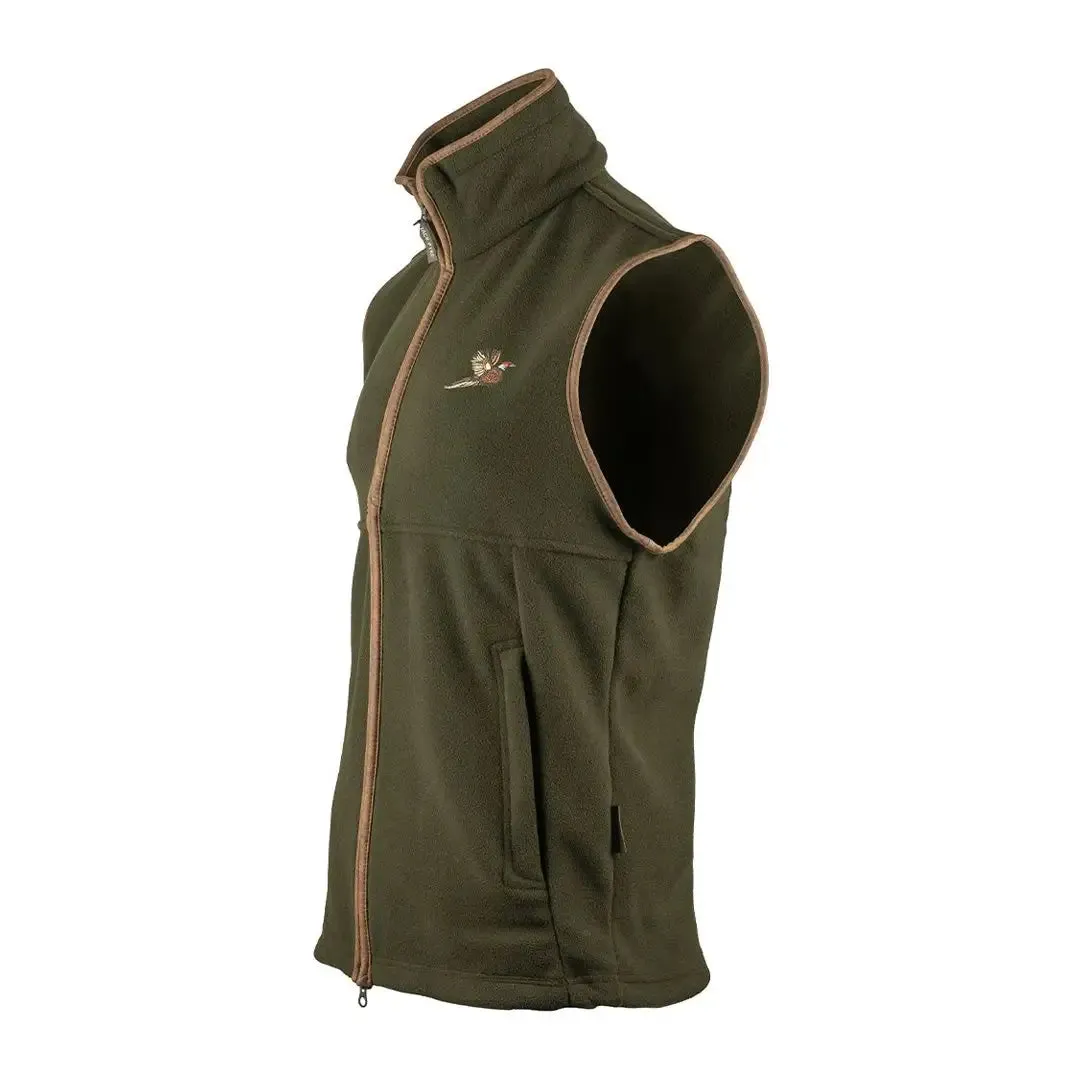 Jack Pyke Countryman Fleece Gilet With Pheasant Motif