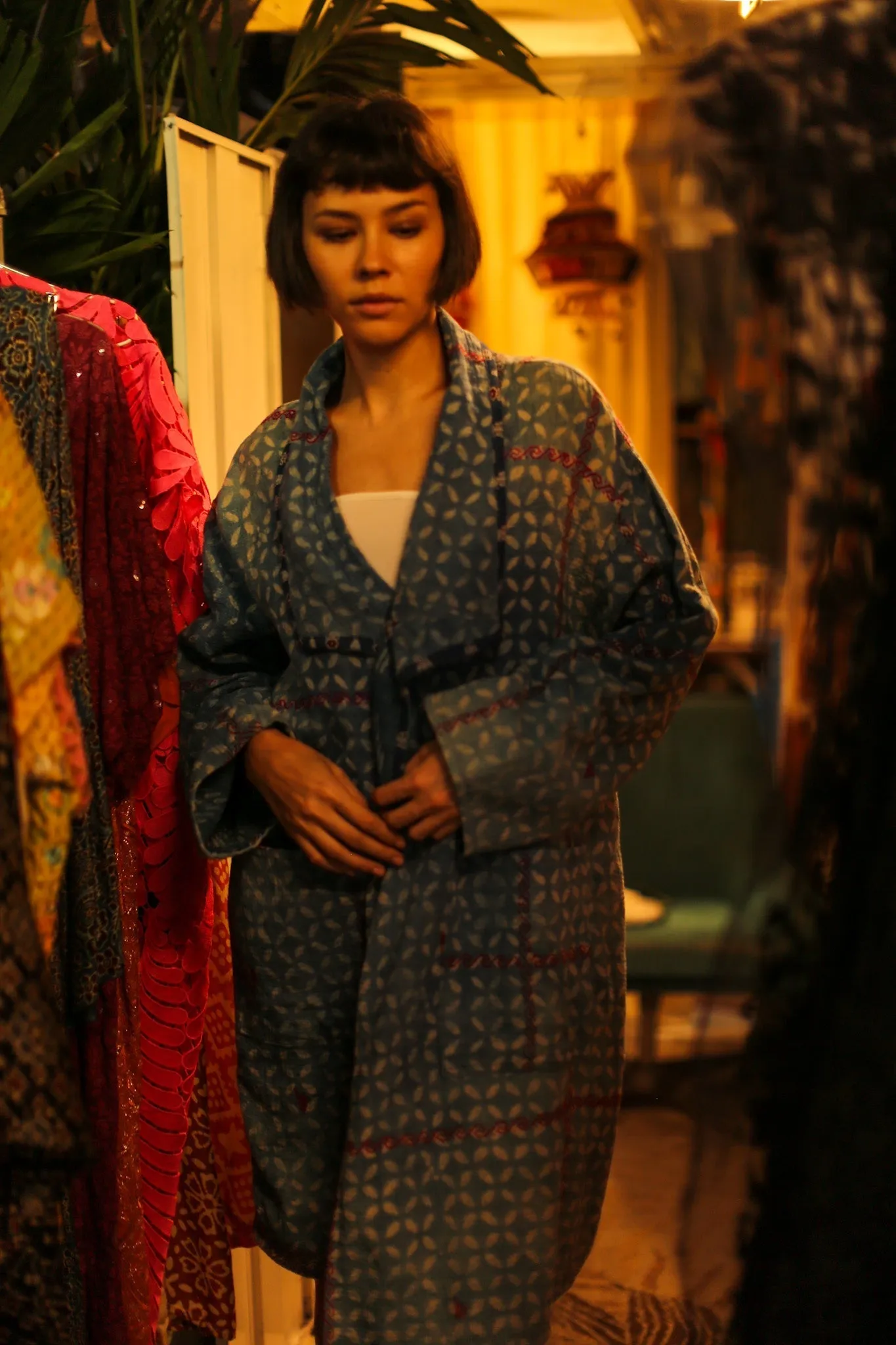 KANTHA JACKET COAT DUSTER GIORGIA