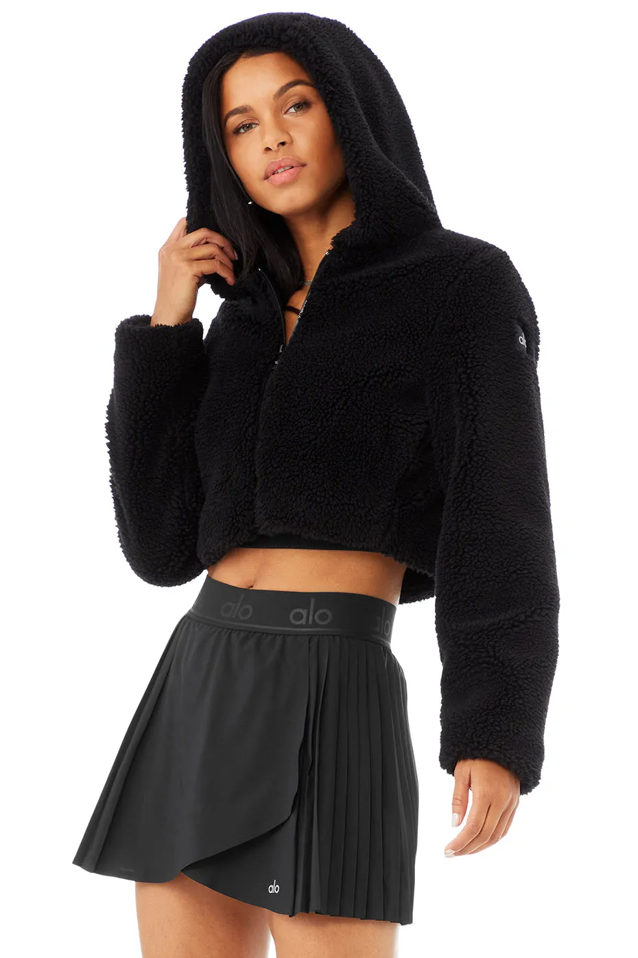 LA Sherpa Jacket - Black