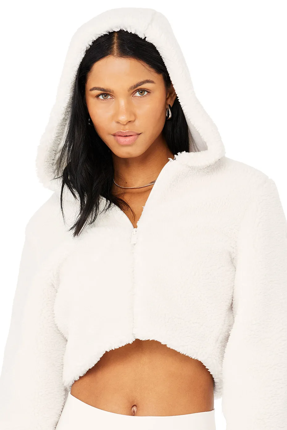 LA Sherpa Jacket - Ivory