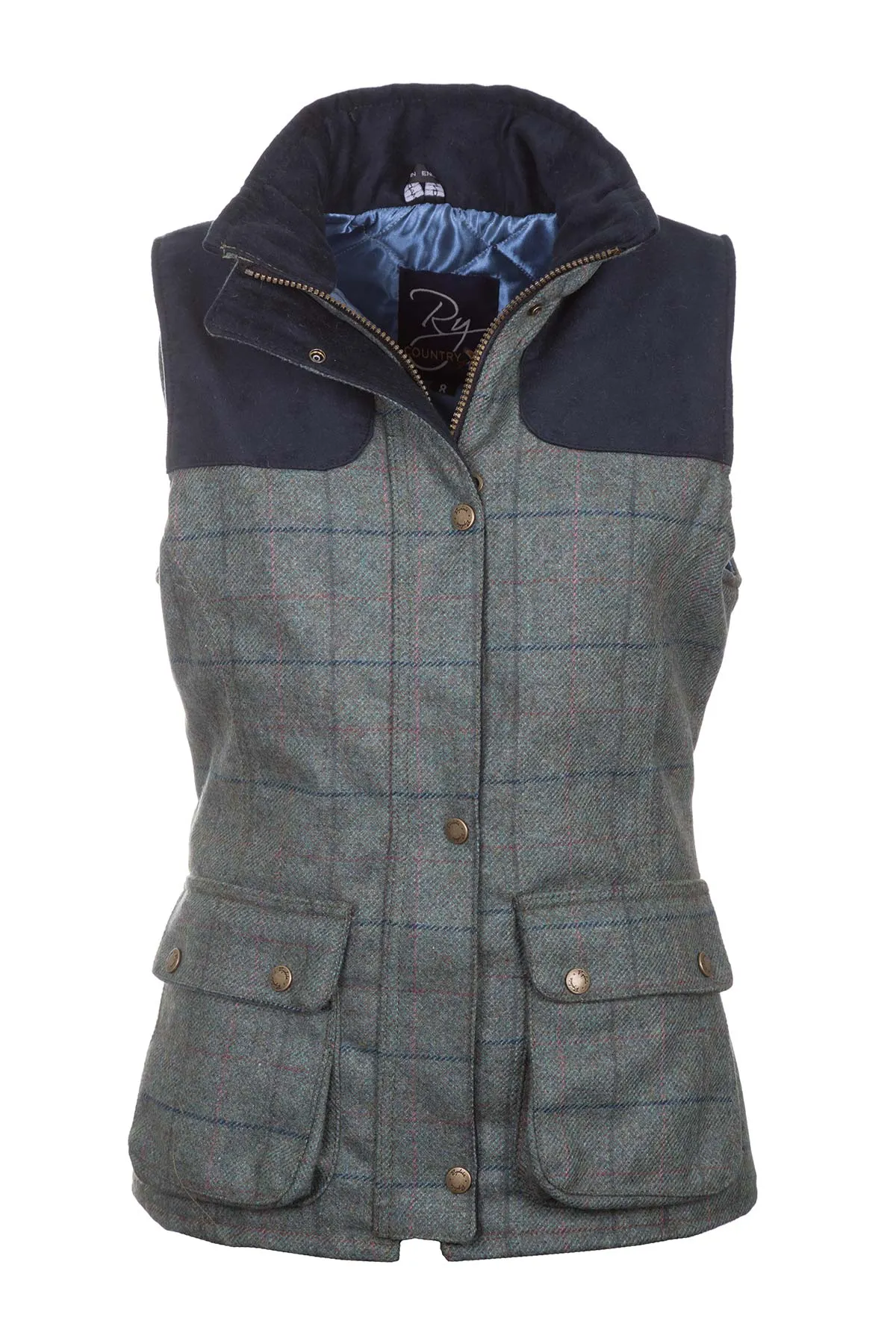 Ladies Tweed Gilet - Bramham II