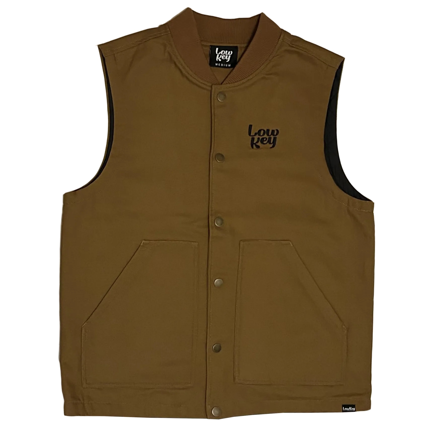 Low Key - Saddle Canvas Vest