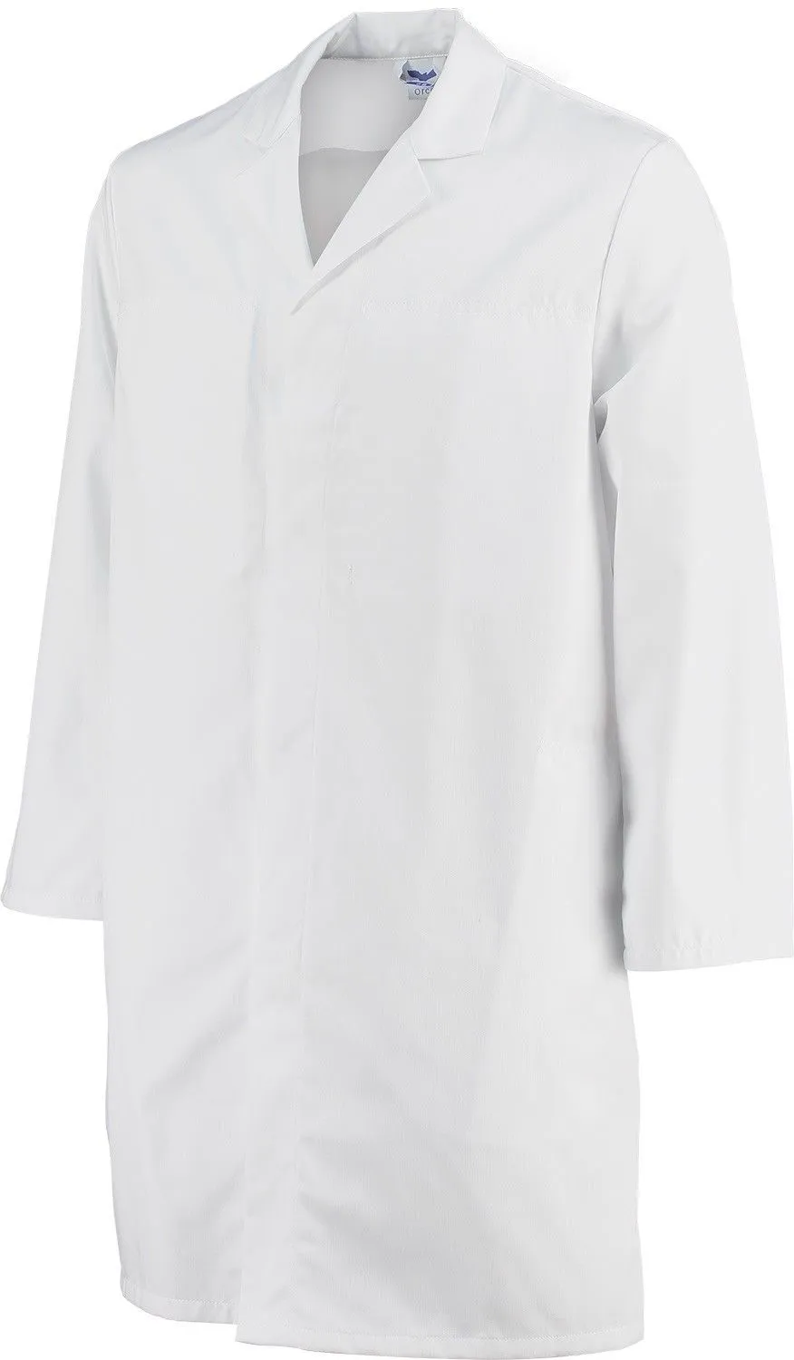 Low&#x20;Care&#x20;Long&#x20;Coat&#x20;Luik&#x20;White&#x20;-&#x20;Orcon&#x20;Workwear