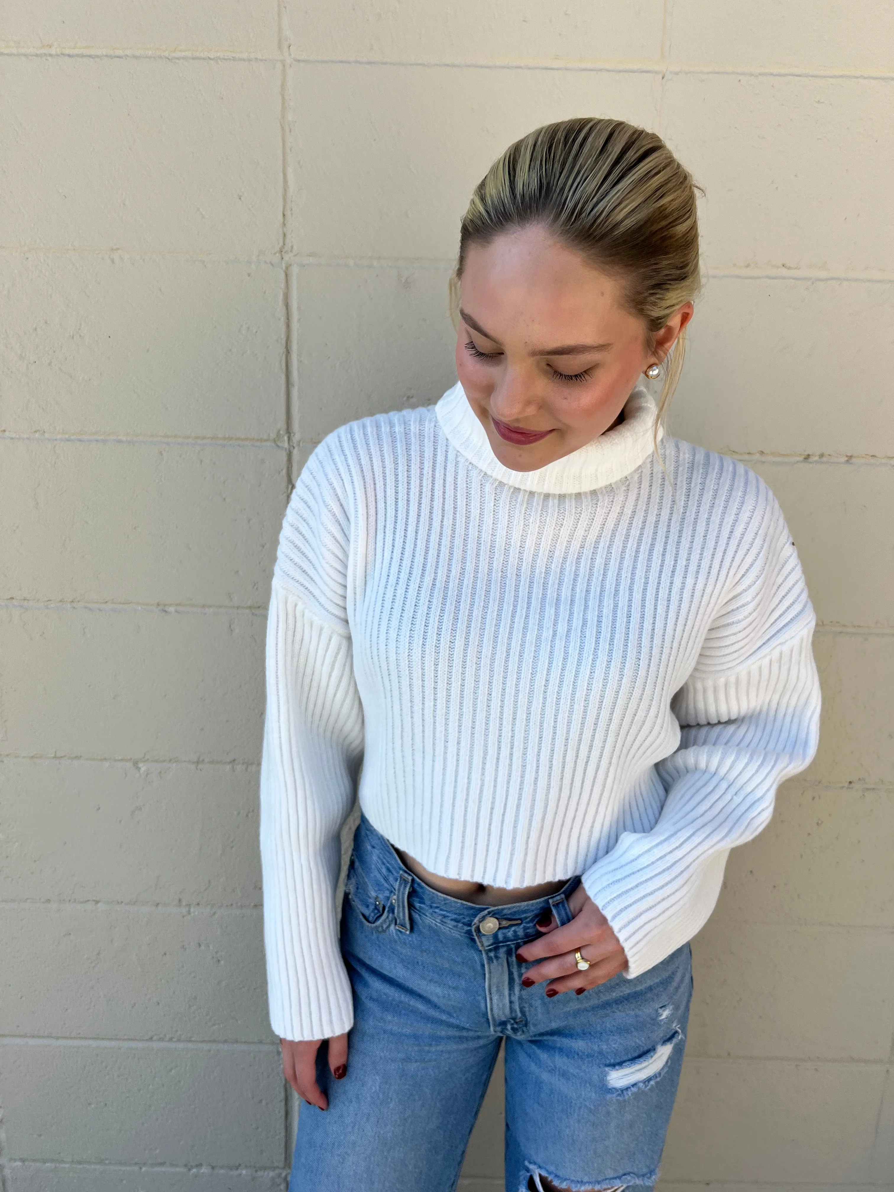 Luna Cropped Sweater