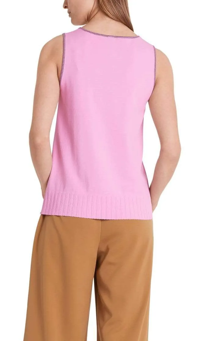 Marc Cain Collections Sleeveless Knitted Top PC 61.01 M39 257