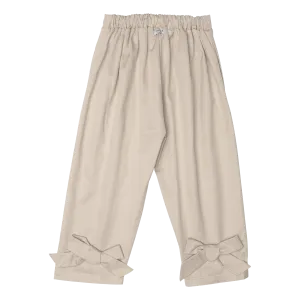 Mareis Trousers | Silvery Beige