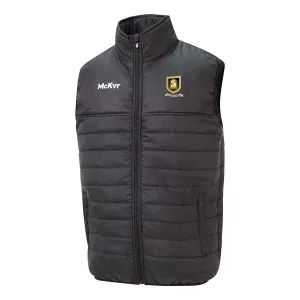 Mc Keever Mourneabbey LGFA Core 22 Padded Gilet - Adult - Black