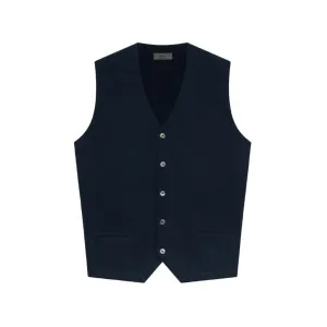 McKINNON & CO X FERRANTE Cotton Gilet NAVY