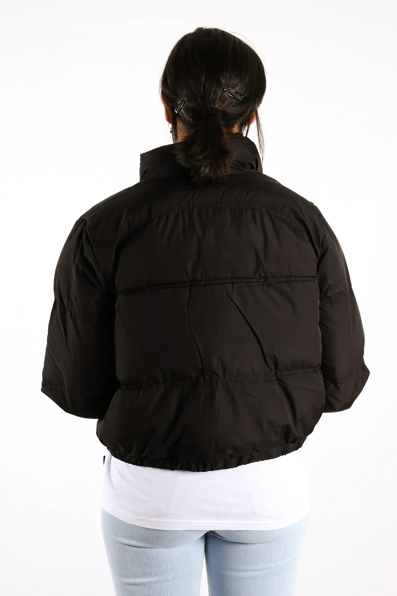 Meline Puffer Jacket Black