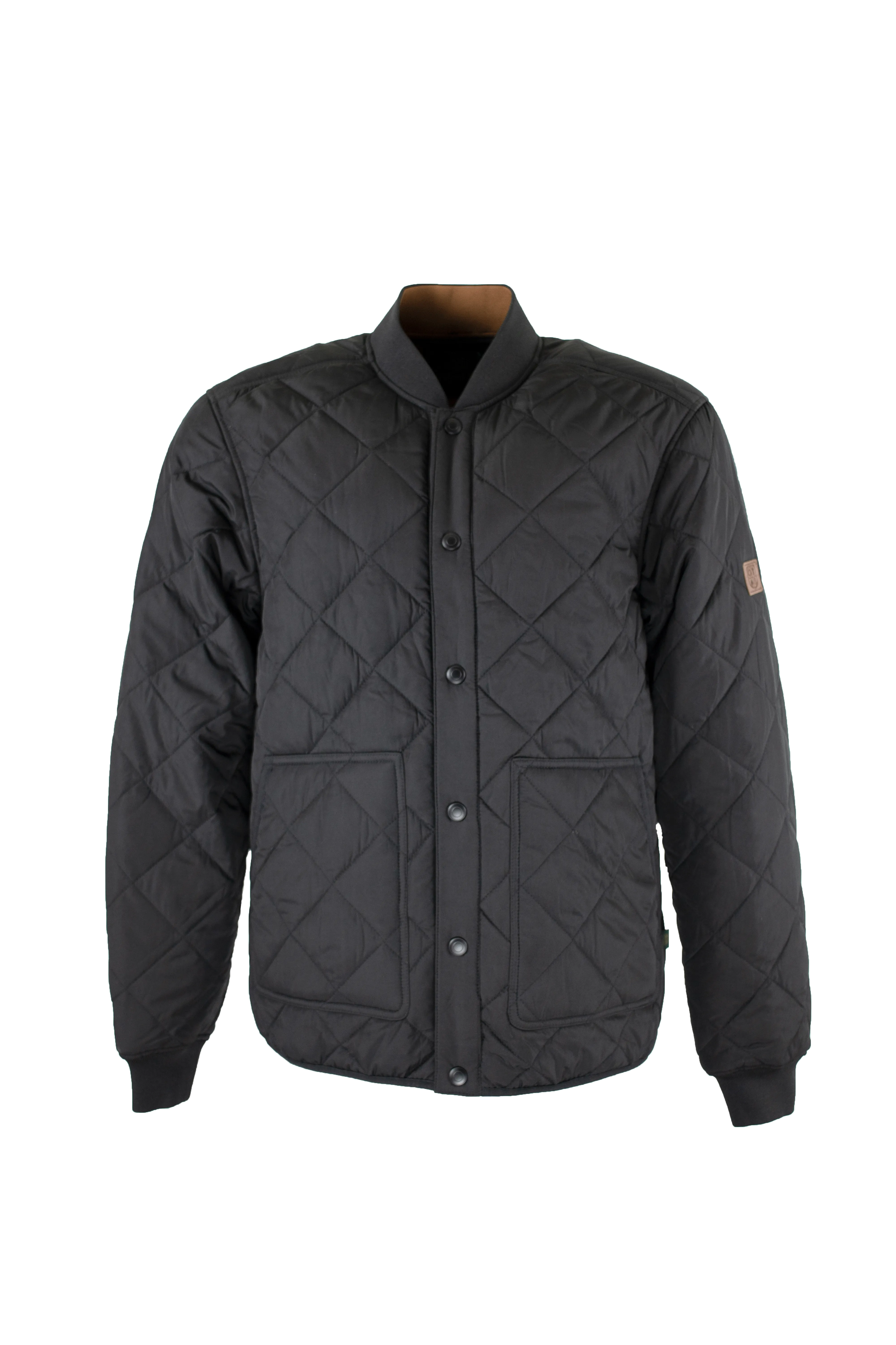 MJ005 - Men's Keswick Quilted Jacket - BLACK