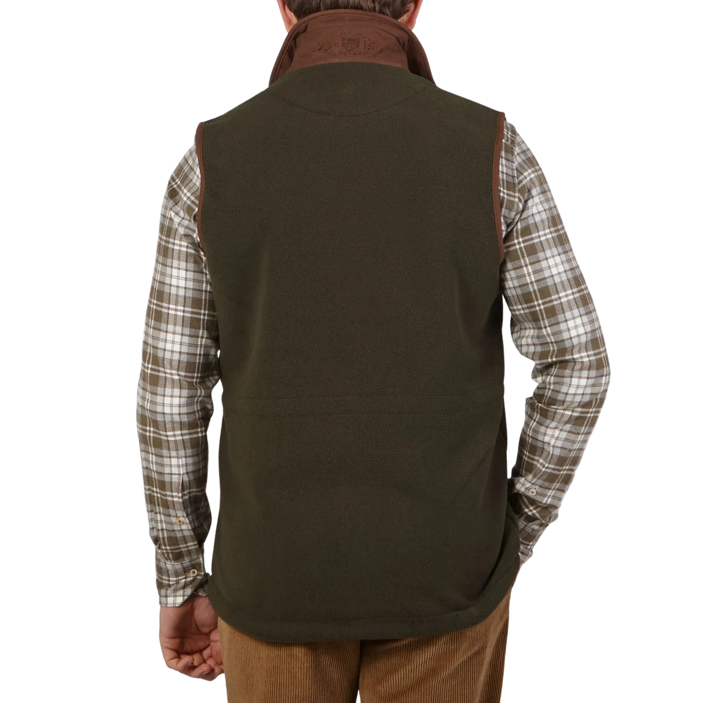 Moss Green Fleece Aylsham Gilet