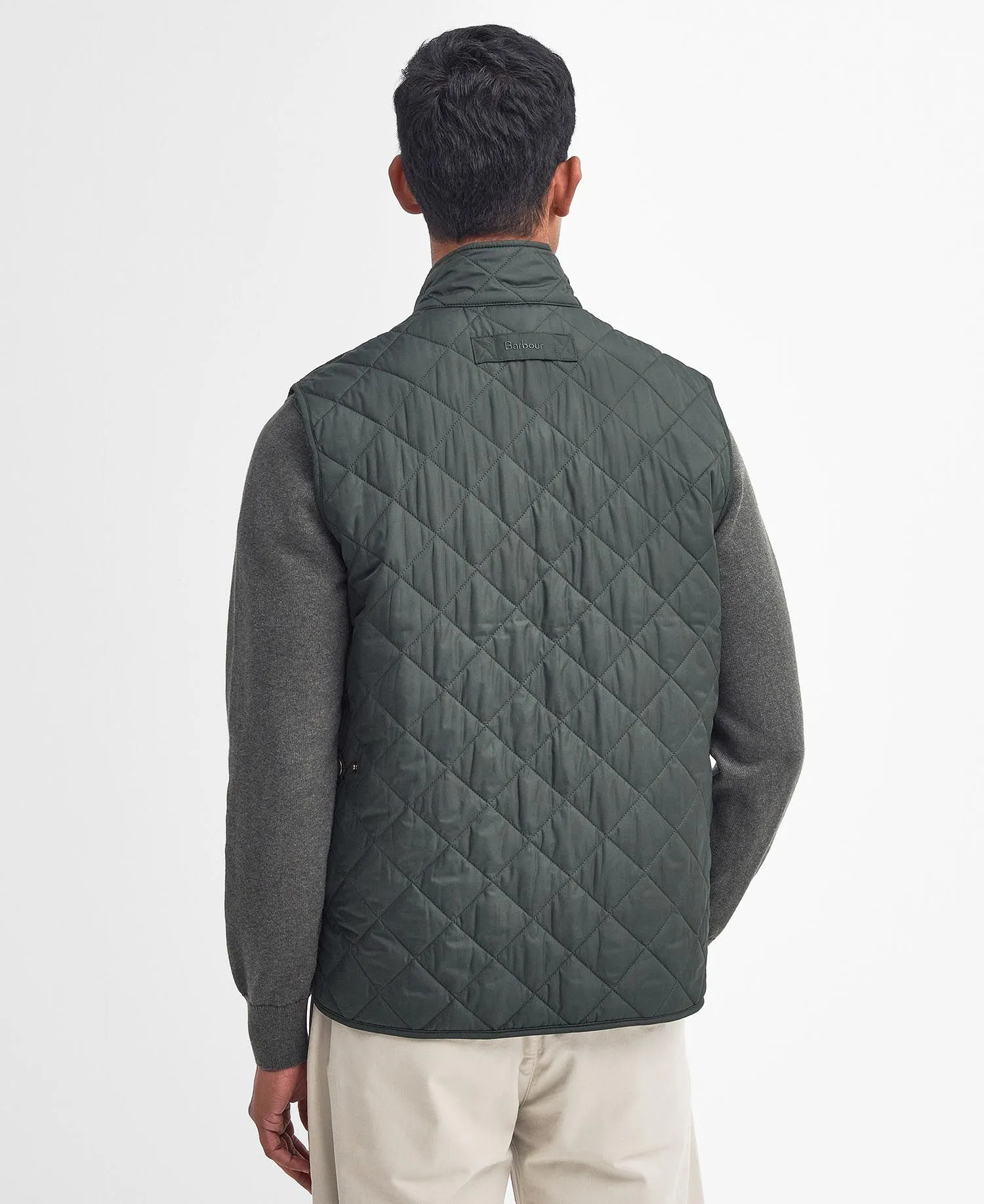 New Lowerdale Quilted Gilet (Sage)