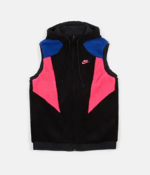 Nike VW Reversible Hooded Gilet - Black / Hyper Blue / Dynamic Pink