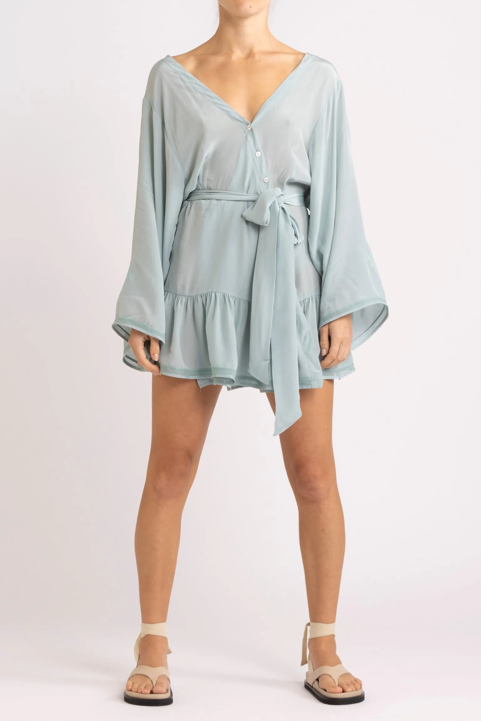 Nina Reversible Short Wrap Dress