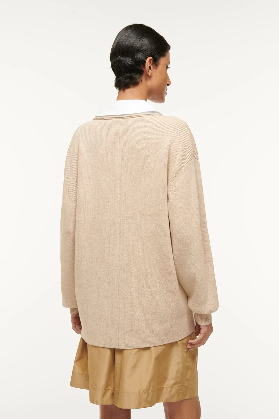 PIETRO SWEATER | CAMEL WHITE