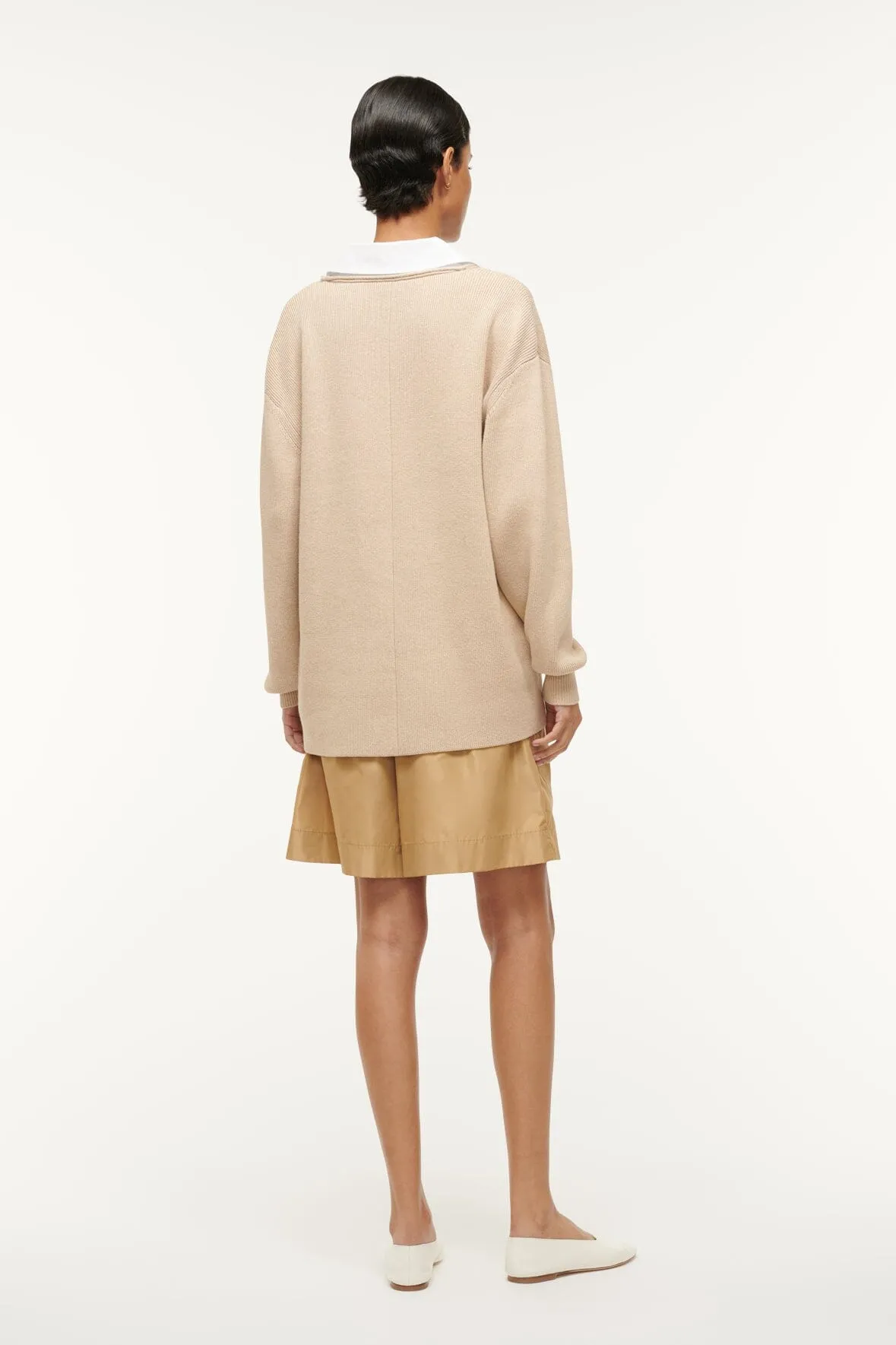 PIETRO SWEATER | CAMEL WHITE