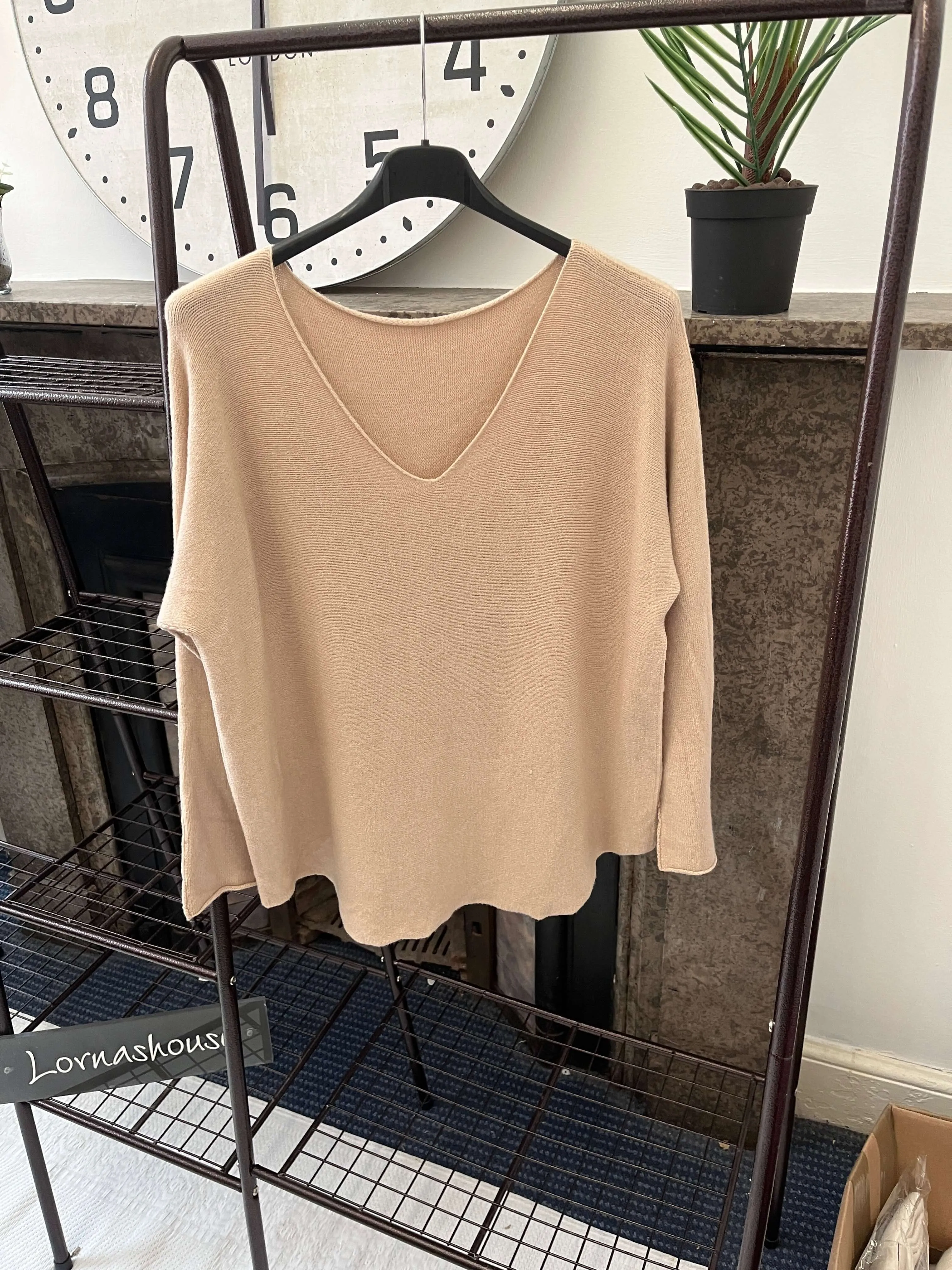 Pippa V Neck Super Soft Knit Jumper