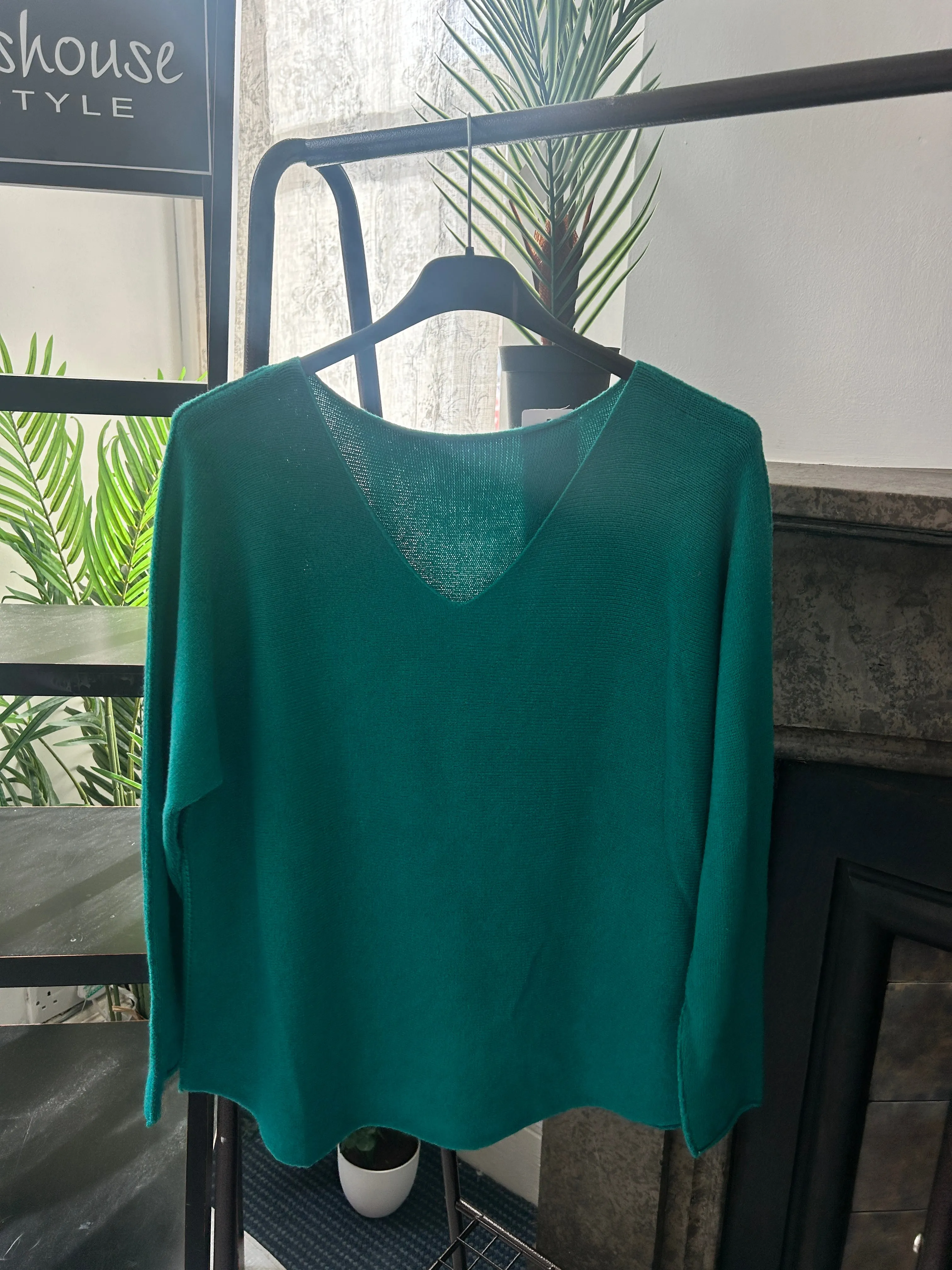 Pippa V Neck Super Soft Knit Jumper